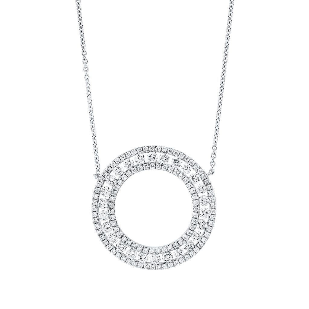 Brogle Selection necklace with diamond pendant Brogle Selection necklace with diamond pendant