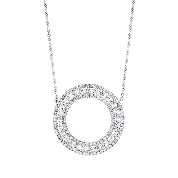 Brogle Selection necklace with diamond pendant Brogle Selection necklace with diamond pendant