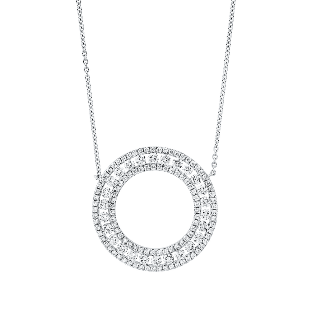 Brogle Selection necklace with diamond pendant Brogle Selection necklace with diamond pendant