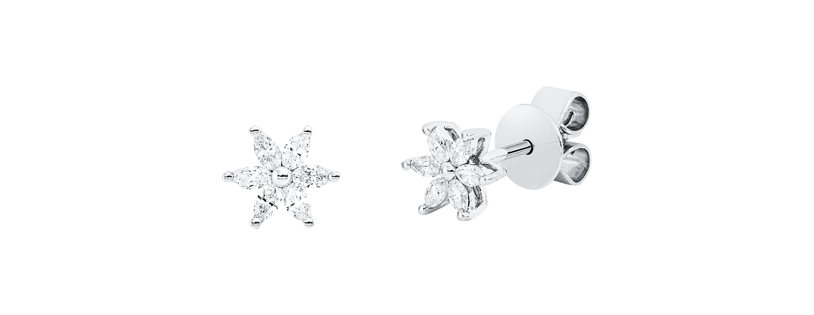 Brogle Classic diamond stud earrings Brogle Classic diamond stud earrings