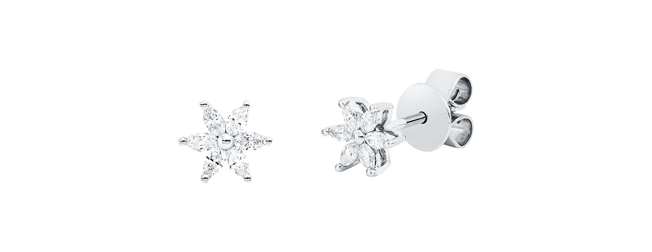 Brogle Classic diamond stud earrings Brogle Classic diamond stud earrings