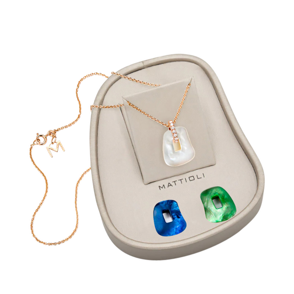 Mattioli Puzzle necklace box, small with 3 puzzles Mattioli Puzzle necklace box, small with 3 puzzles