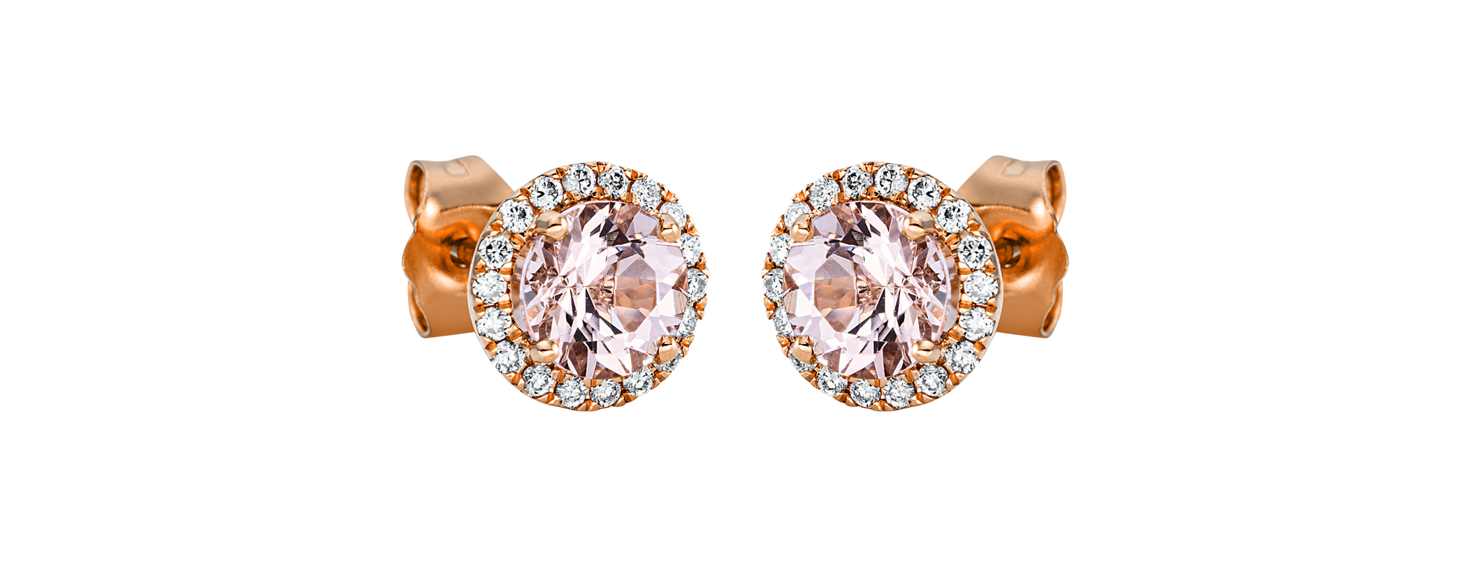 Brogle Classic Morganitohrstecker Brogle Classic Morganitohrstecker