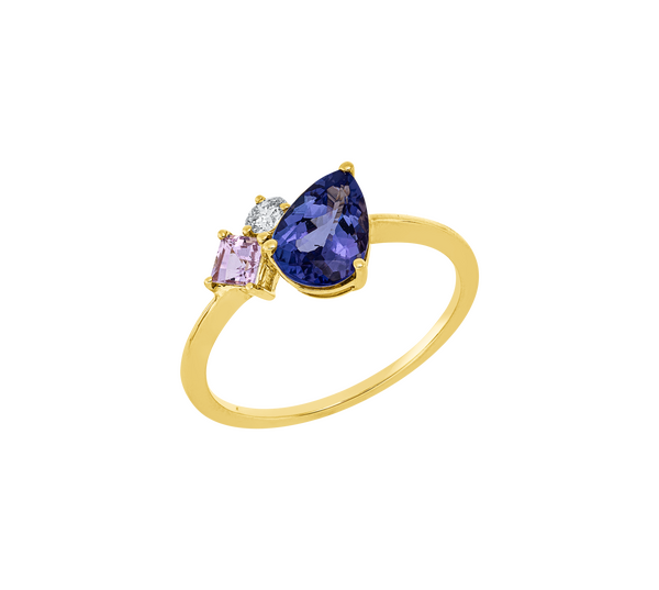 Brogle Classic colored stone ring Brogle Classic colored stone ring