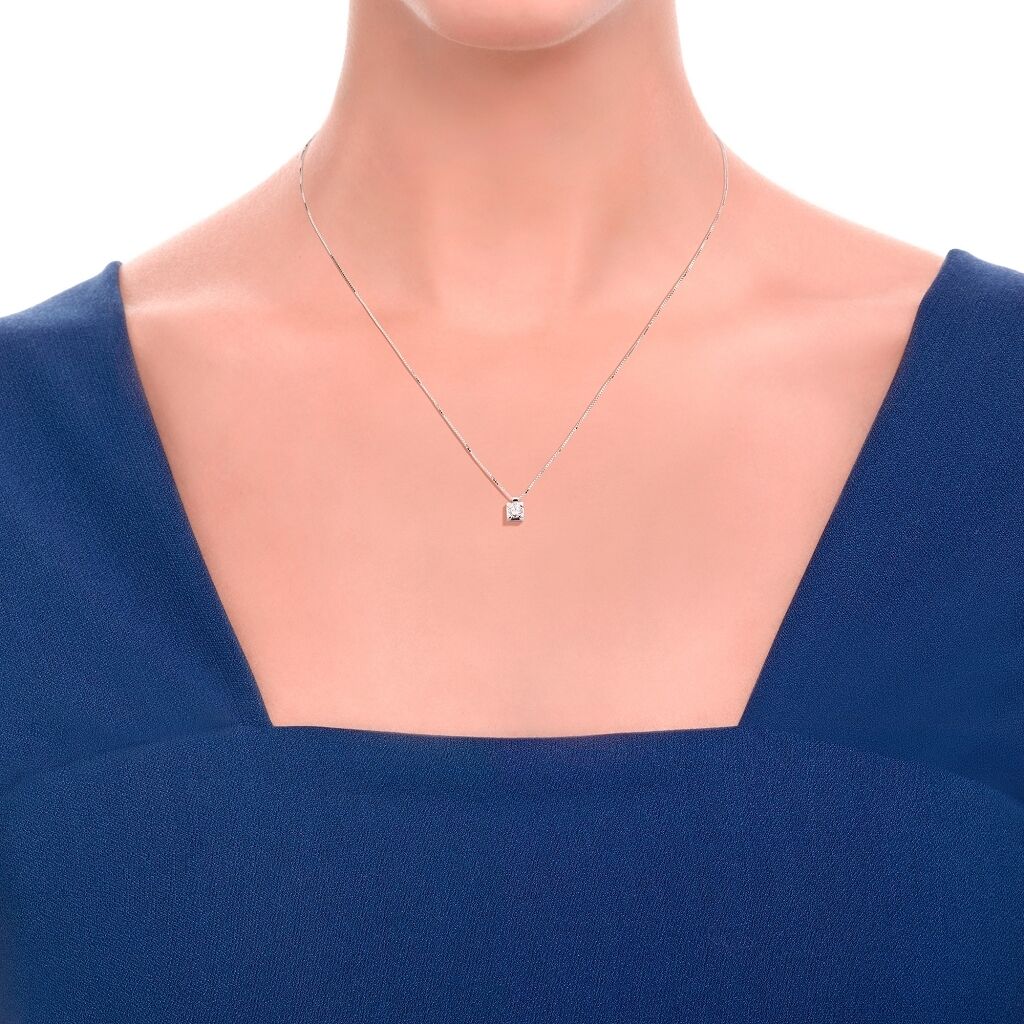 Recarlo Maria Teresa Solitaire Necklace