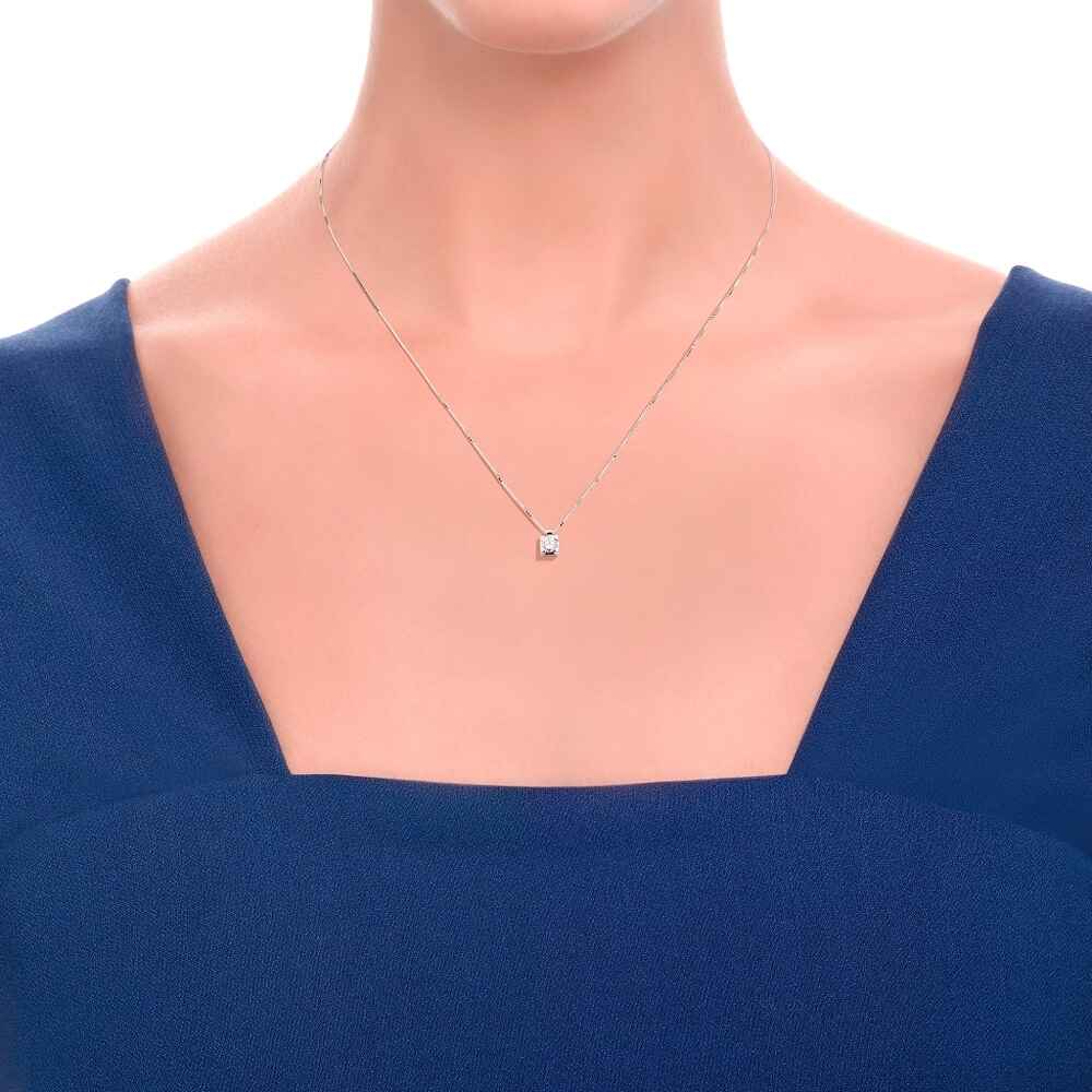 Recarlo Maria Teresa Solitaire Necklace
