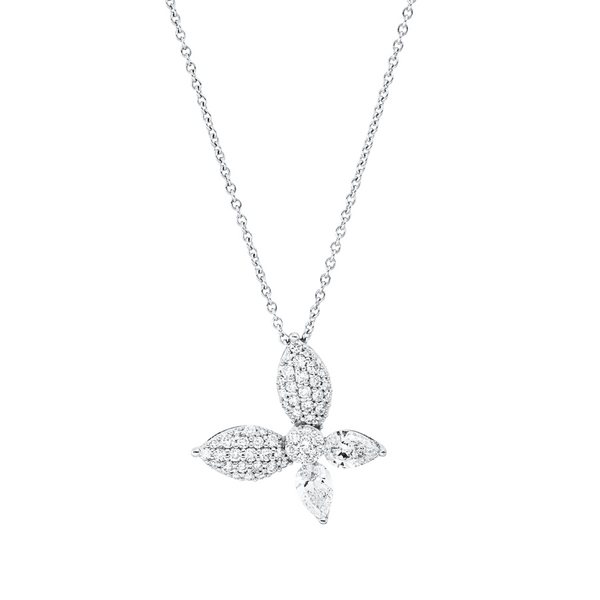 Brogle Selection necklace with diamond pendant Brogle Selection necklace with diamond pendant