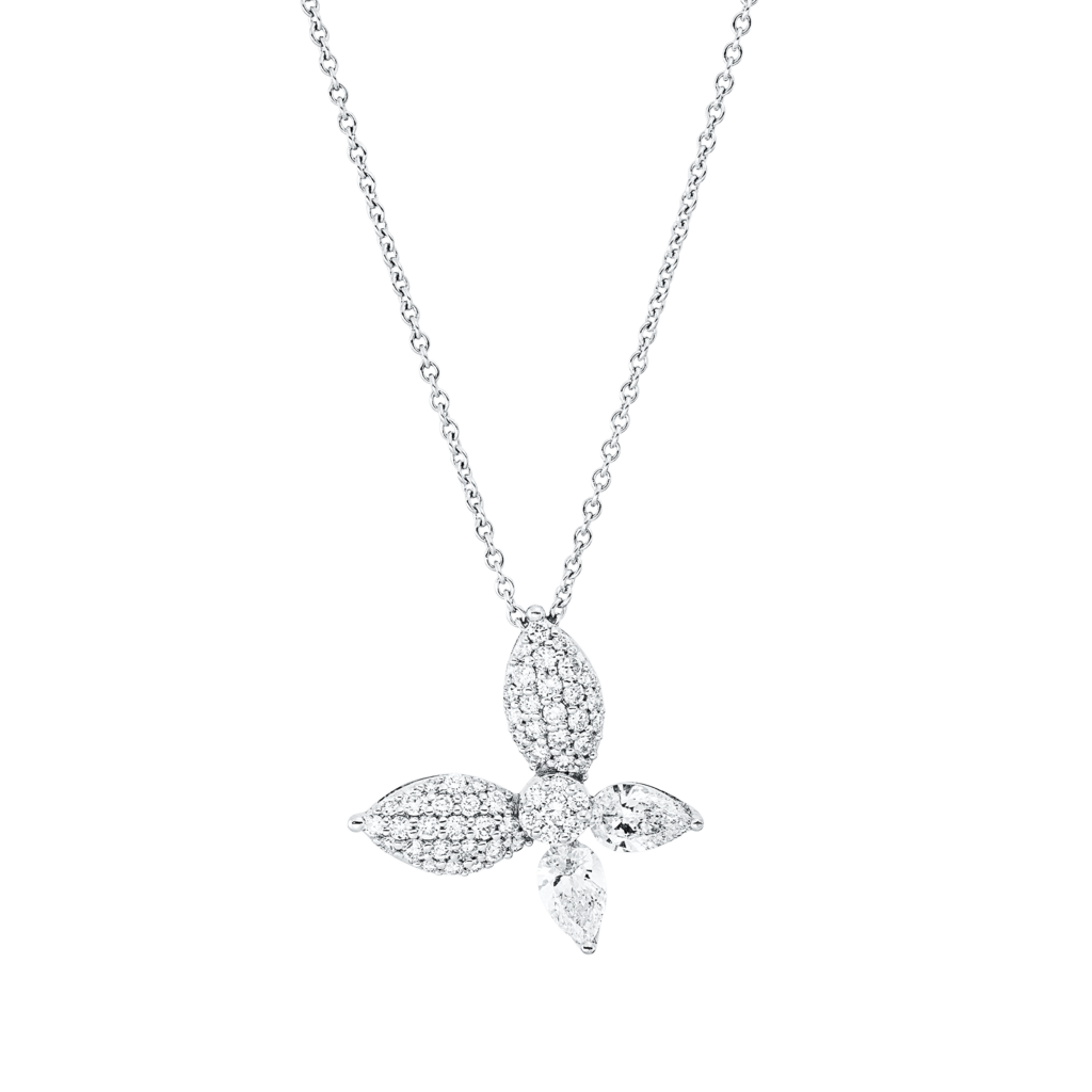 Brogle Selection necklace with diamond pendant Brogle Selection necklace with diamond pendant