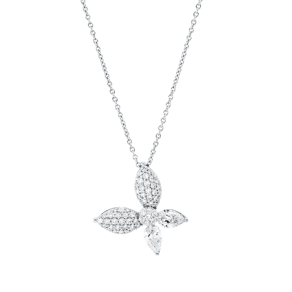 Brogle Selection necklace with diamond pendant Brogle Selection necklace with diamond pendant