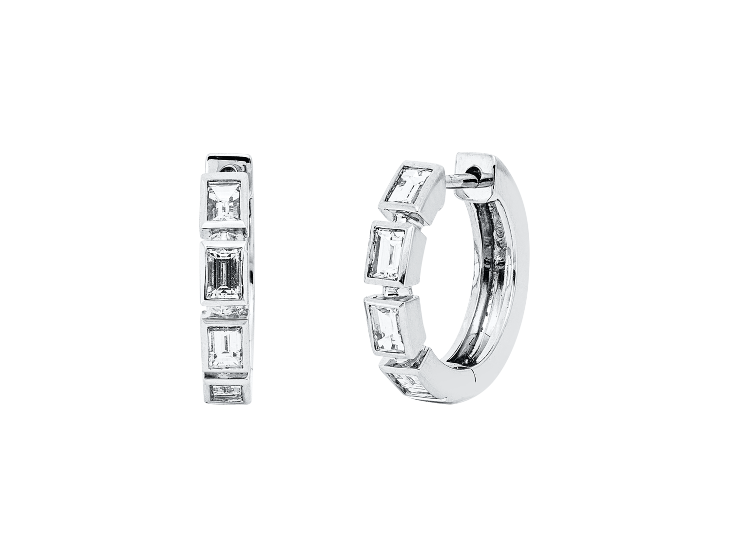 Brogle Classic Diamantcreolen Brogle Classic Diamantcreolen