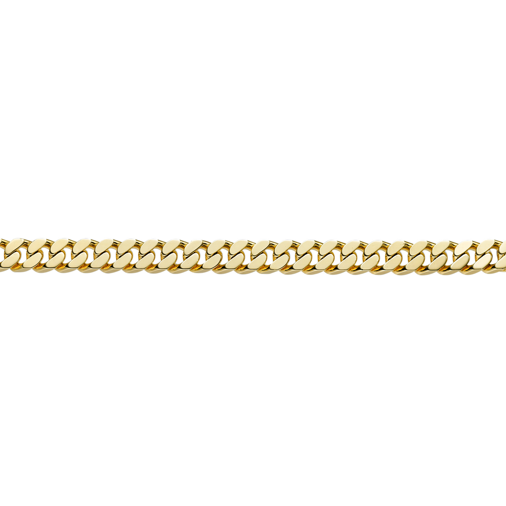 Brogle Classic Panzerarmband 4-seitig diamantiert 7mm