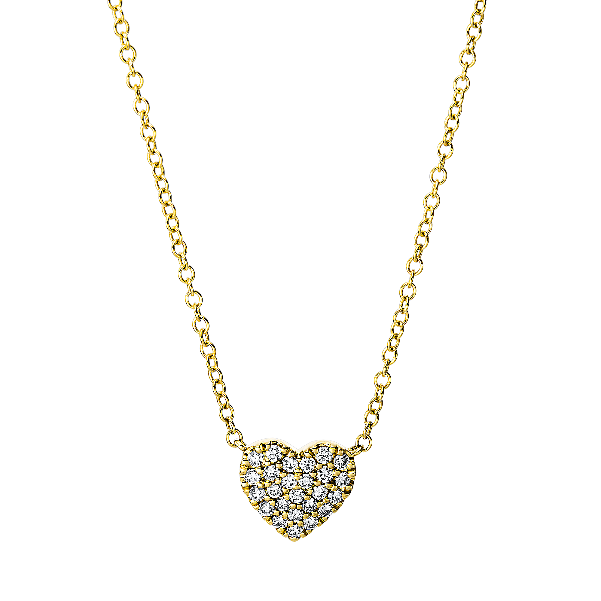 Brogle Classic Kette mit Diamantherz Brogle Classic Kette mit Diamantherz