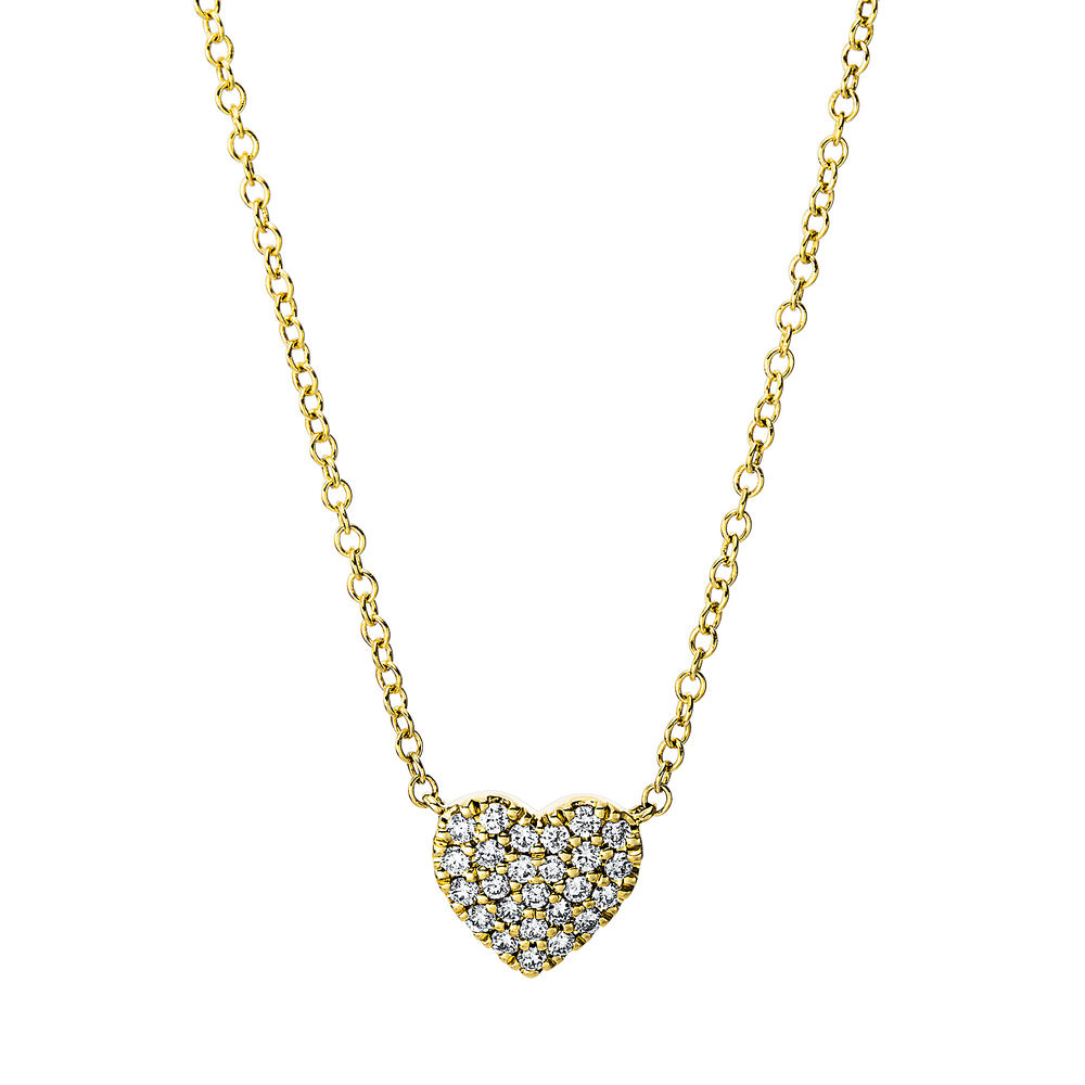 Brogle Classic Kette mit Diamantherz Brogle Classic Kette mit Diamantherz