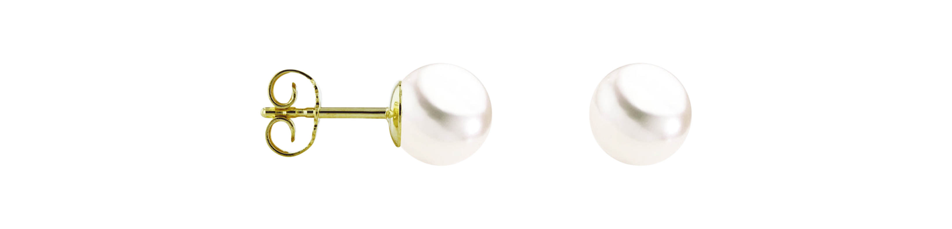 Brogle Classic freshwater pearl stud earrings Brogle Classic freshwater pearl stud earrings