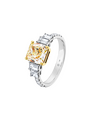 Brogle bicolor solitaire ring Brogle bicolor solitaire ring