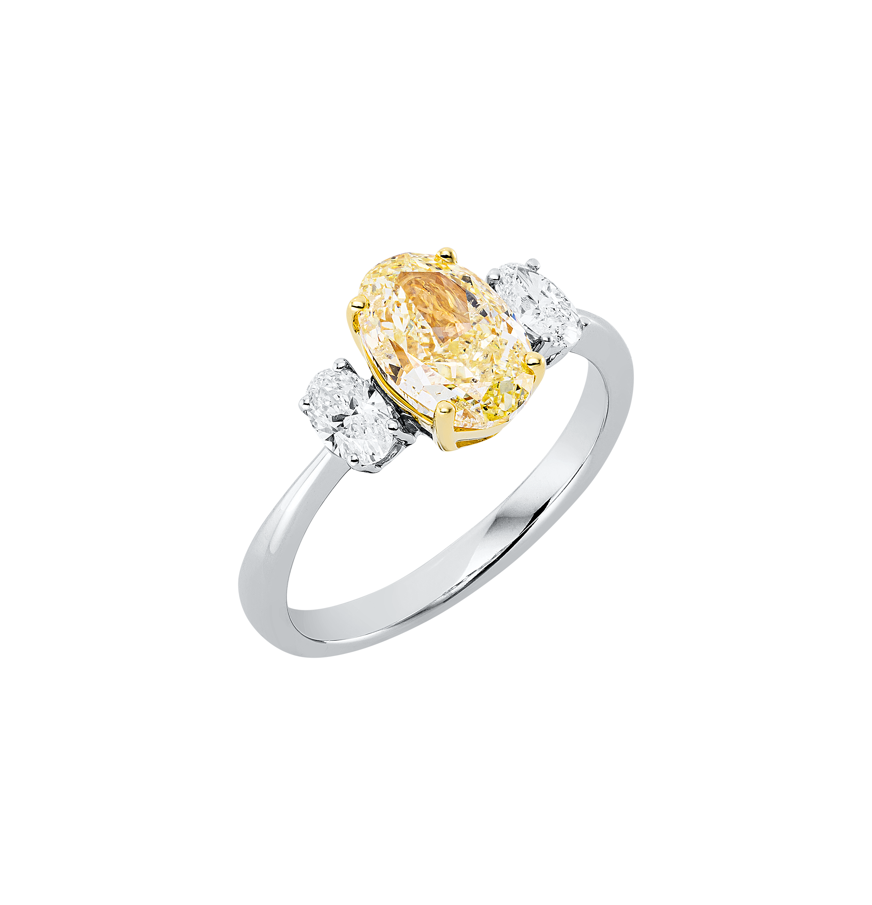Brogle Selection Bicolor diamond ring Brogle Selection Bicolor diamond ring