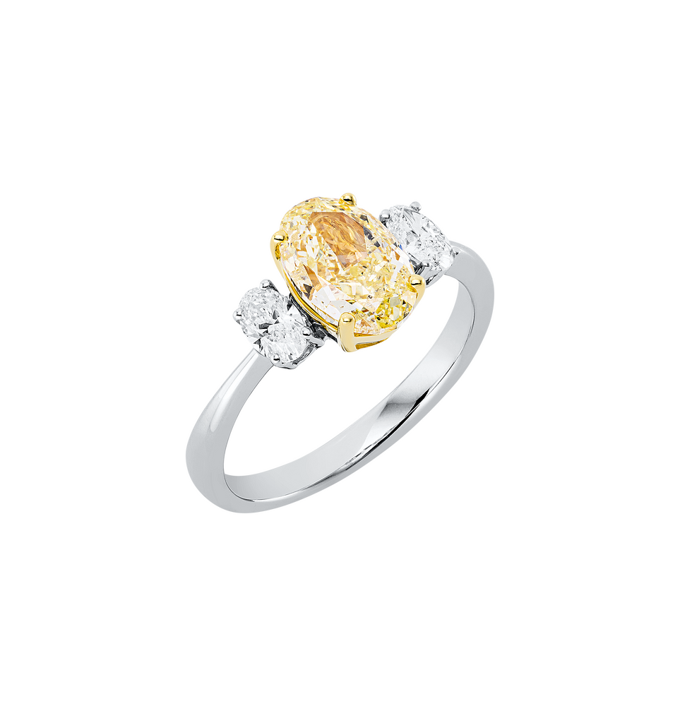 Brogle Selection Bicolor diamond ring Brogle Selection Bicolor diamond ring