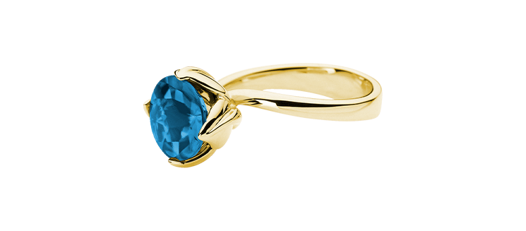 Tamara Comolli Tulip London Topaz Ring