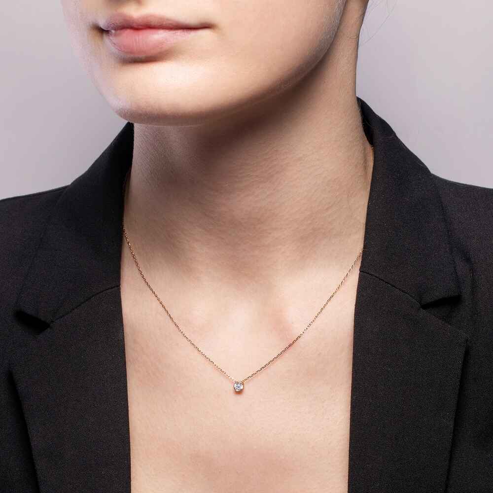 Brogle Selection necklace with pendant Sophie up to 0.25 carat