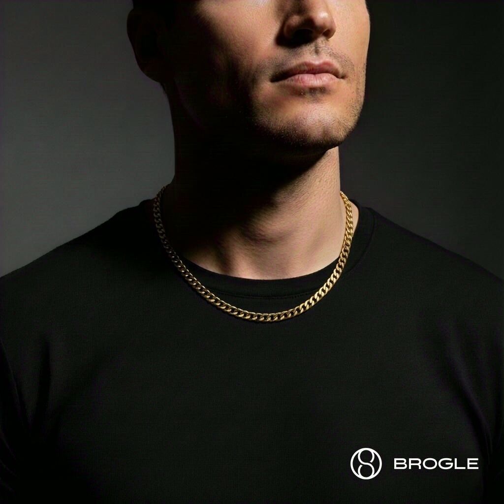 Brogle Classic Panzerkette 4-seitig diamantiert 5mm