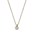 Brogle solitaire necklace Marie up to 0.25 carat