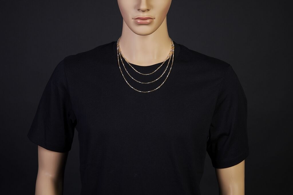 Brogle Classic Monte Carlo bicolour gold chain 2.5mm Brogle Classic Monte Carlo bicolour gold chain 2.5mm