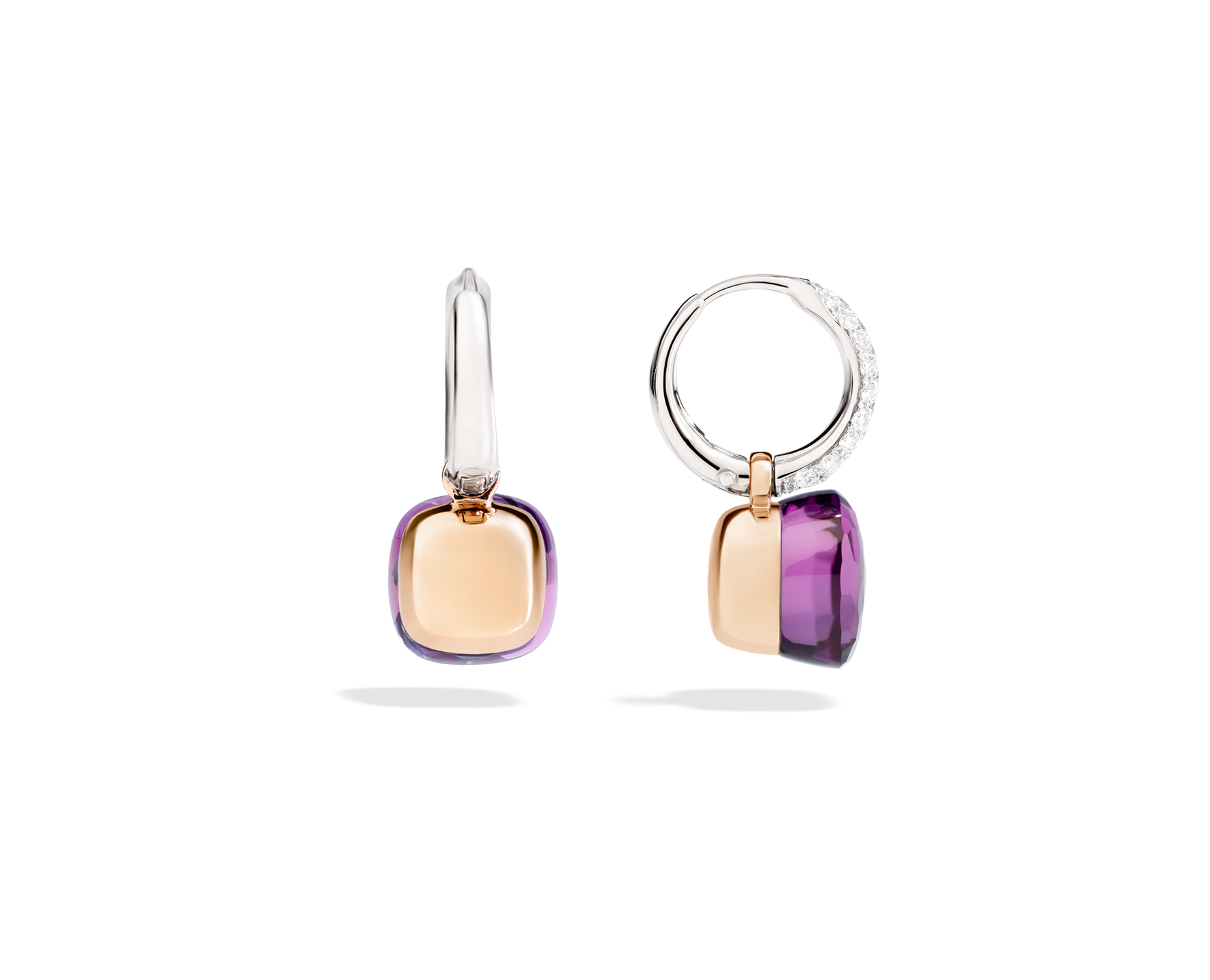 Pomellato Nudo Amethyst Ohrhänger Pomellato Nudo Amethyst Ohrhänger