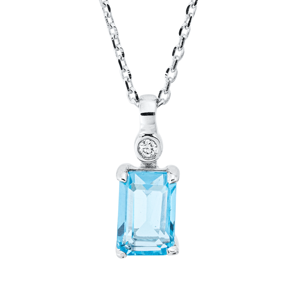 Brogle Classic Kette mit Topasanhänger Brogle Classic Kette mit Topasanhänger