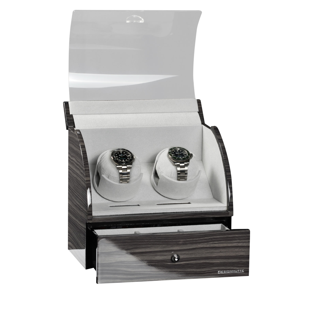 Designhütte Watch winder Basel 2 LCD Designhütte Watch winder Basel 2 LCD