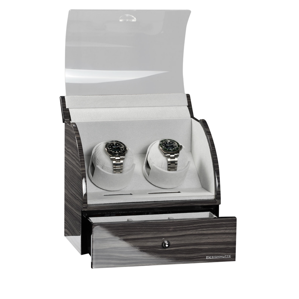 Designhütte Watch winder Basel 2 LCD Designhütte Watch winder Basel 2 LCD