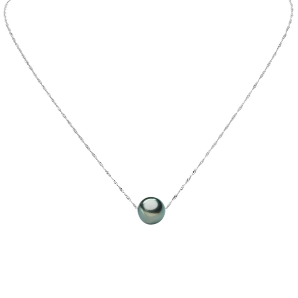 Brogle Classic necklace with Tahitian pearl pendant Brogle Classic necklace with Tahitian pearl pendant
