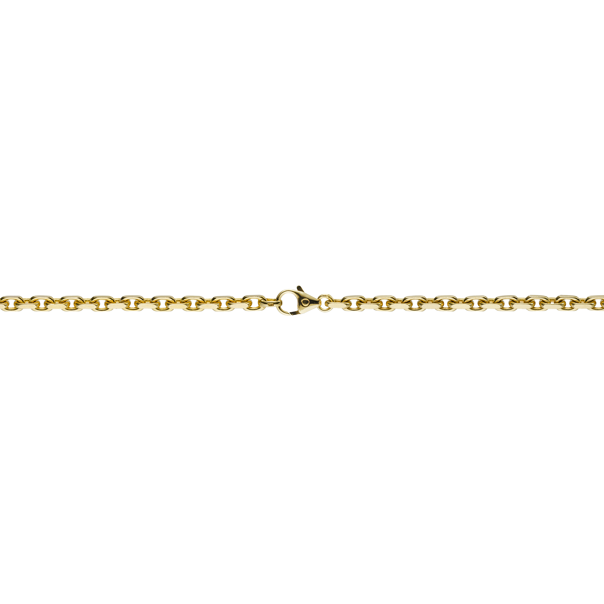 Brogle Classic Ankerkette diamantiert 4mm Brogle Classic Ankerkette diamantiert 4mm