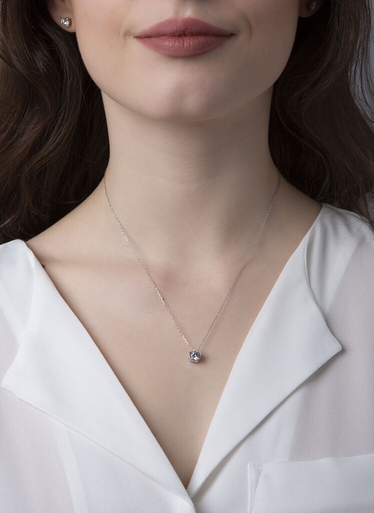 Brogle solitaire necklace Sophie from 0.7 carat Brogle solitaire necklace Sophie from 0.7 carat