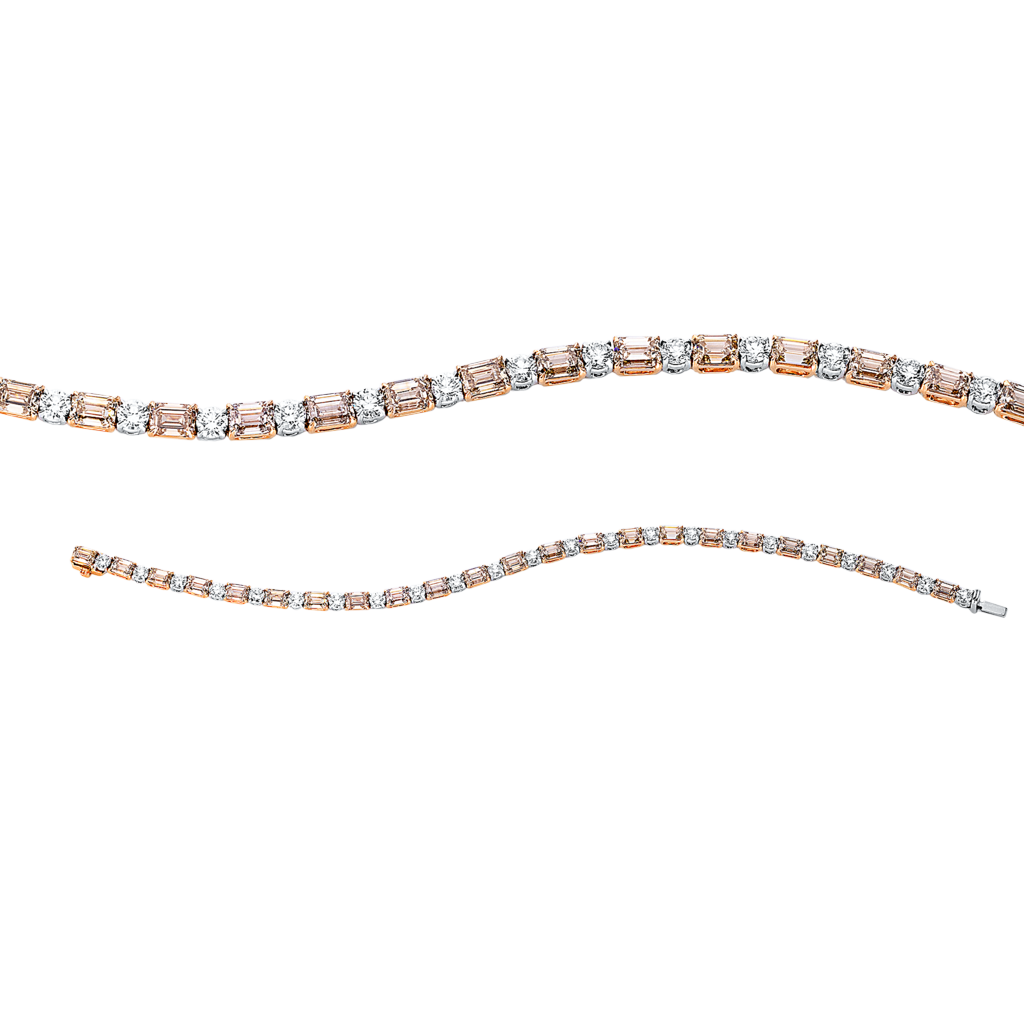 Brogle Selection bicolor diamond bracelet Brogle Selection bicolor diamond bracelet