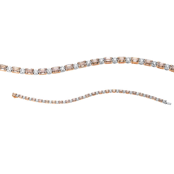 Brogle Selection bicolor diamond bracelet Brogle Selection bicolor diamond bracelet