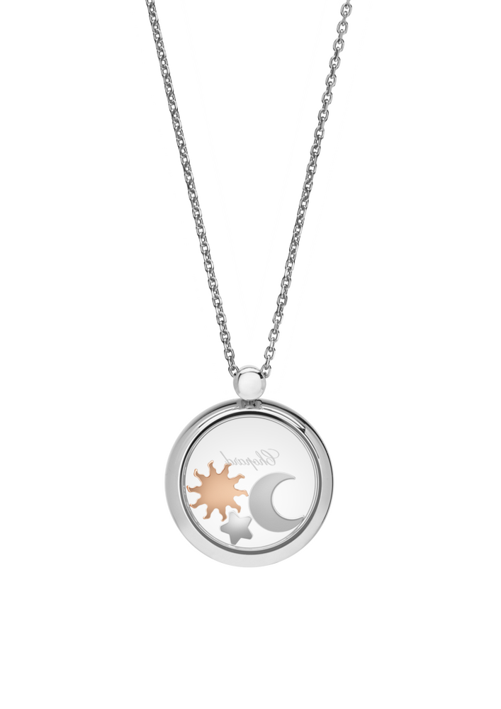 Chopard Sun, Moon and Stars Necklace with Pendant