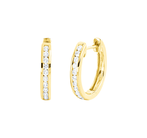 Brogle Classic Diamantcreolen