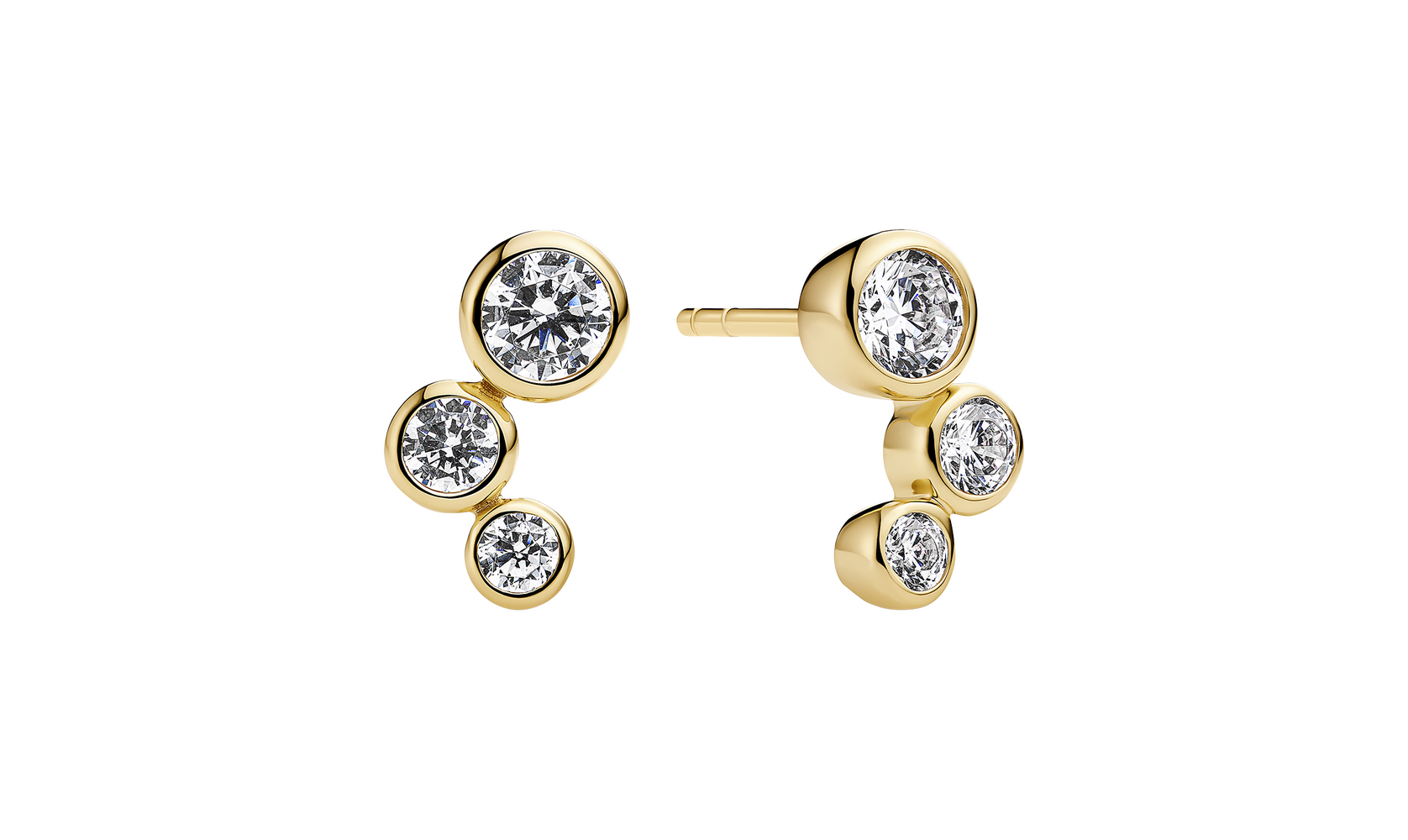 18 carat gold plated silver