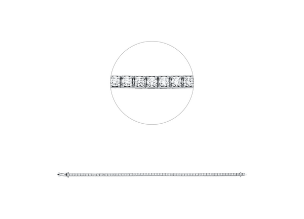 Brogle Selection Tennisarmband