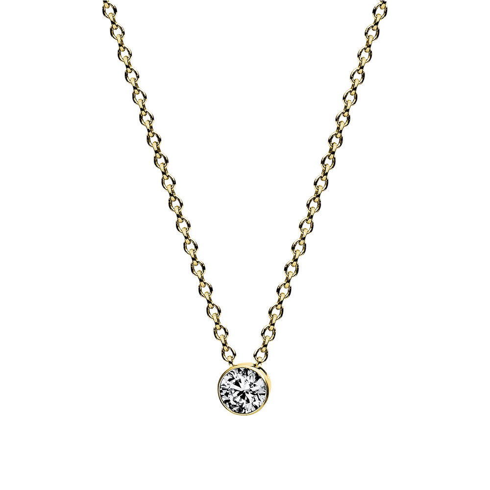 Brogle Selection necklace with pendant Sophie up to 0.25 carat Brogle Selection necklace with pendant Sophie...