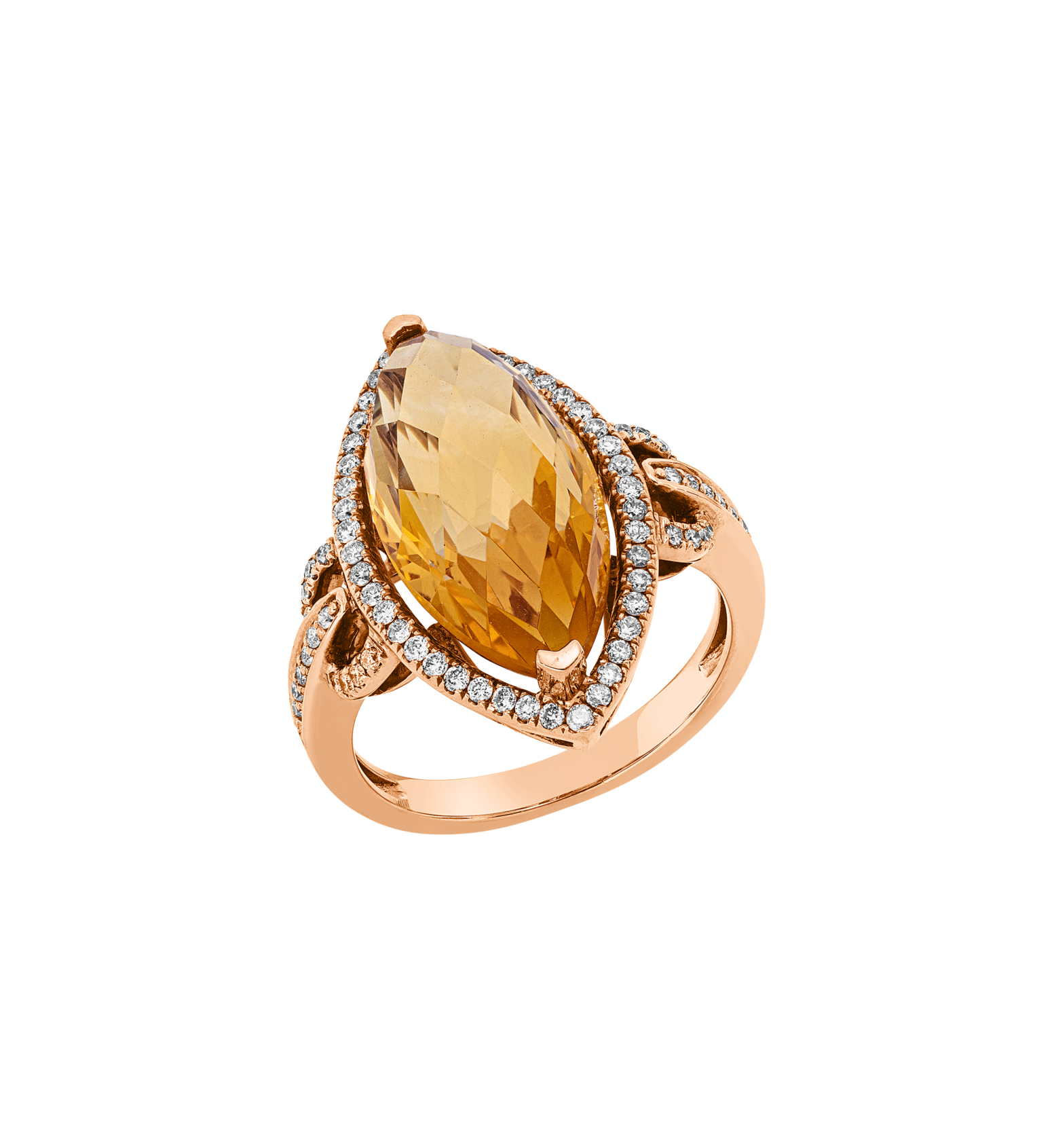 Brogle Classic citrine ring Brogle Classic citrine ring