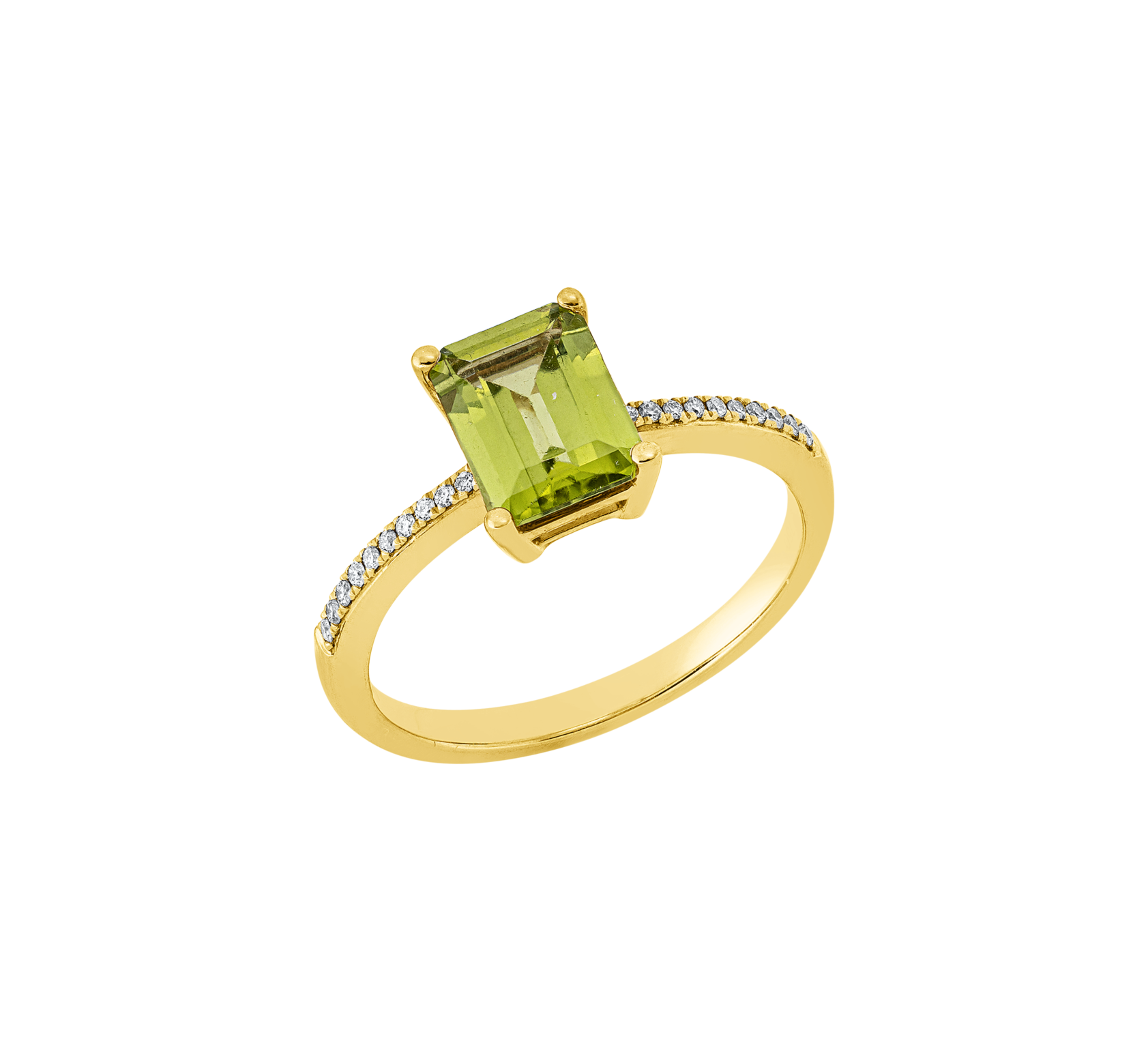 Brogle Classic peridot ring Brogle Classic peridot ring