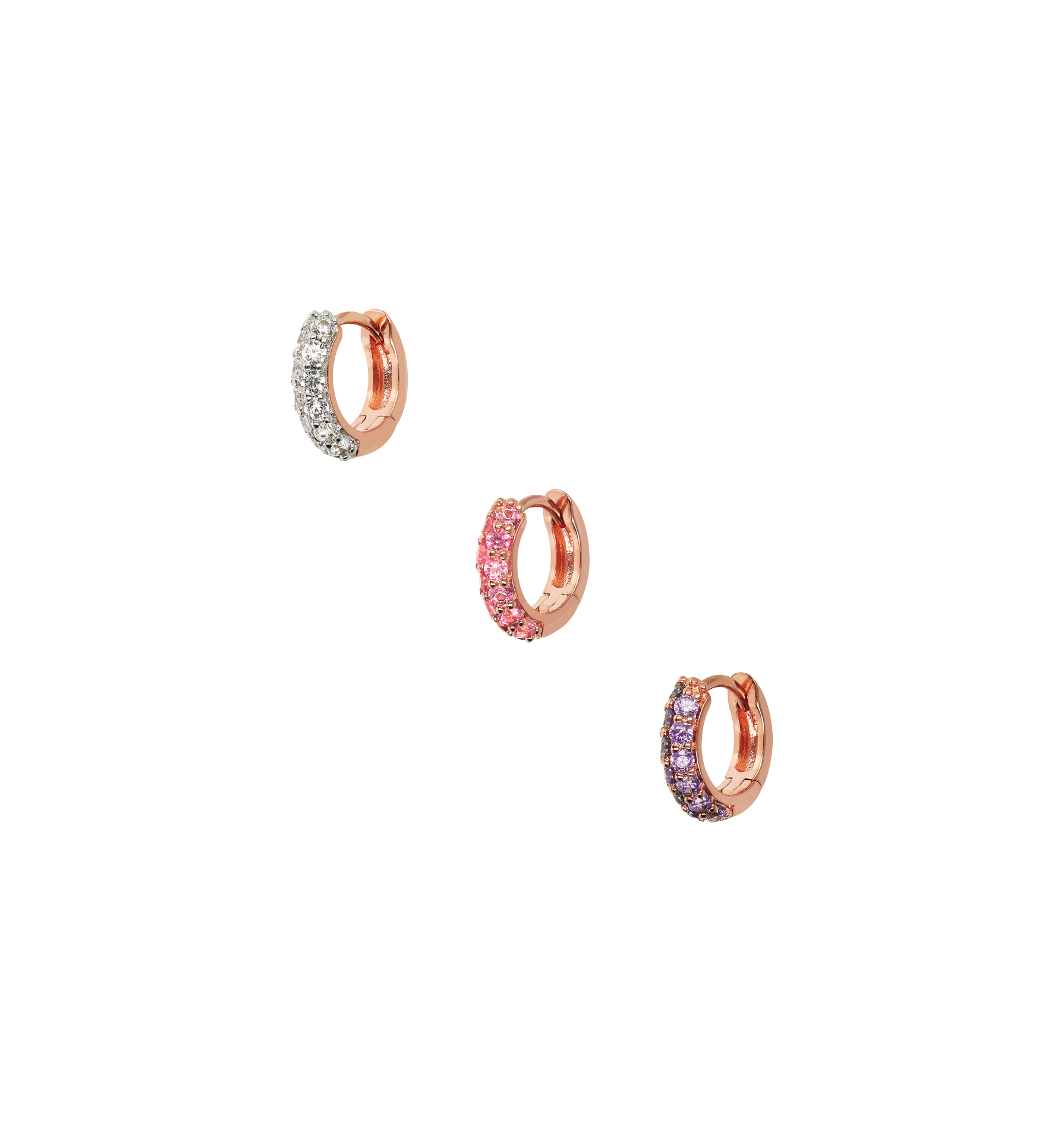 Bronzallure Altissima Creolen Set Bronzallure Altissima Creolen Set