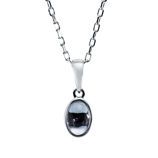 Brogle Classic Kette mit Sky-Topasanhänger Brogle Classic Kette mit Sky-Topasanhänger