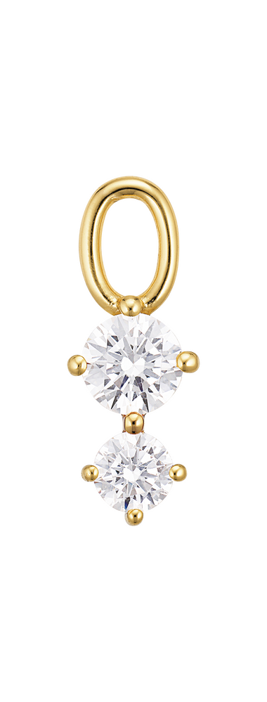 18 Karat vergoldetes Silber