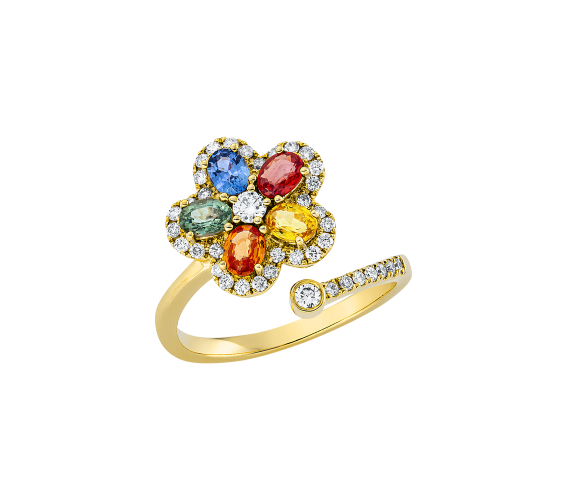 Brogle Classic Sapphire Ring Rainbow Brogle Classic Sapphire Ring Rainbow