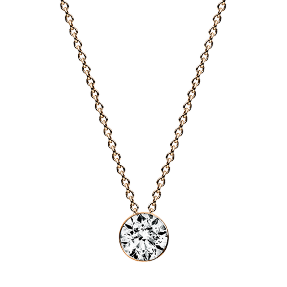 Brogle solitaire necklace Sophie up to 0.5 carat Brogle solitaire necklace Sophie up to 0.5 carat