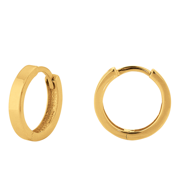 Brogle Selection Essentials gold hoop earrings