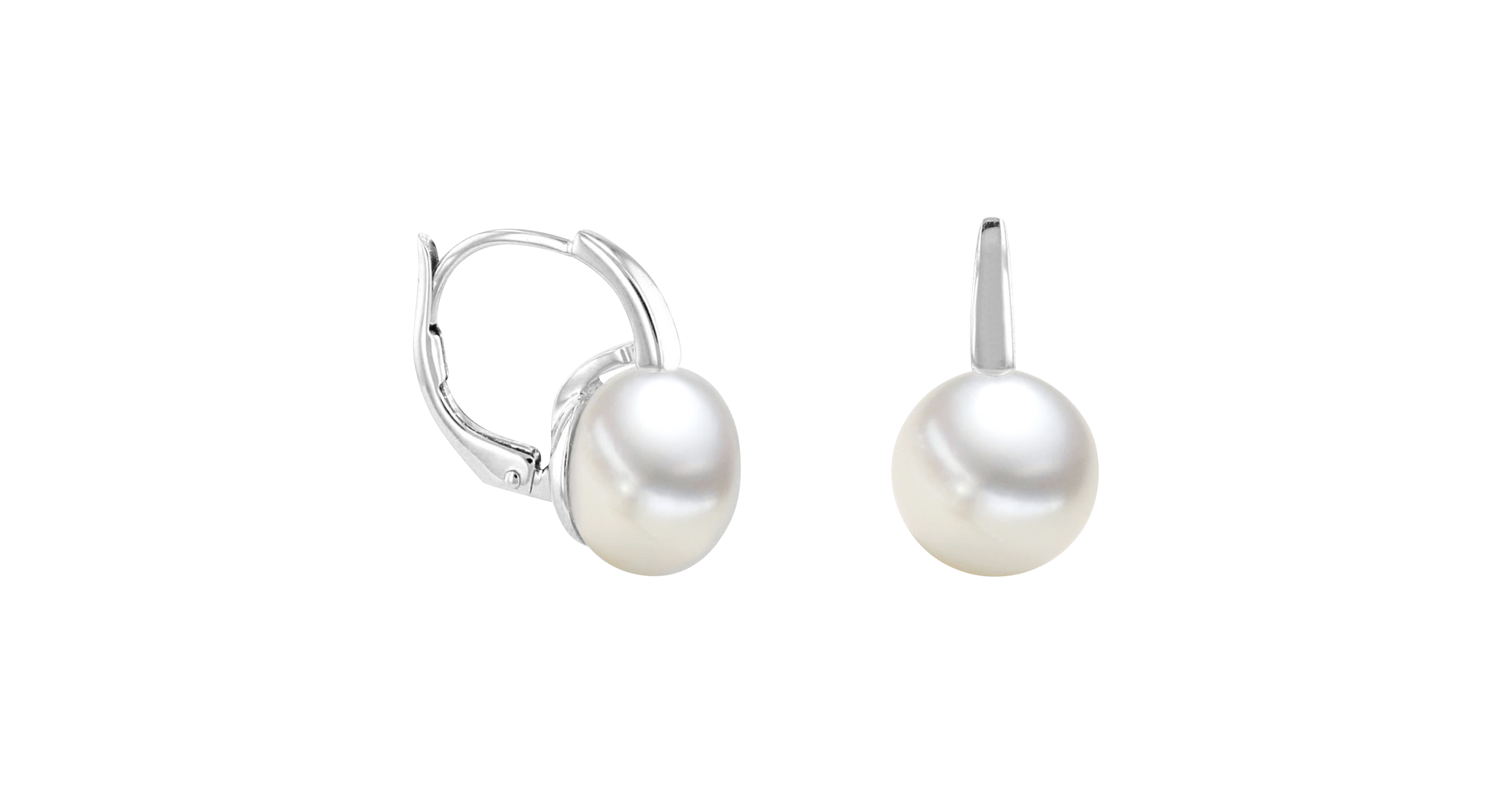 Brogle Classic Süßwasser Perlencreolen Brogle Classic Süßwasser Perlencreolen