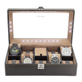 Friedrich Watch case Carbon M - Brun foncé